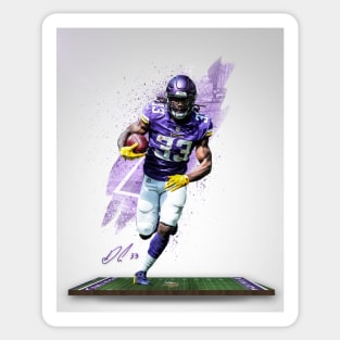 Dalvin Cook Minnesota Sports Art Sticker